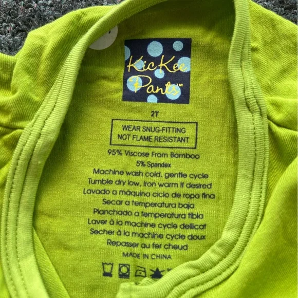 KicKee Pants Snap Bamboo Solid Muffin Coverall Romper with Ruffles - NWT - Picture 2 of 5